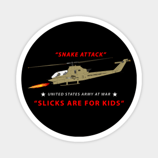 AH-1 Cobra - Snake Attack - Slicks are for Kids Magnet